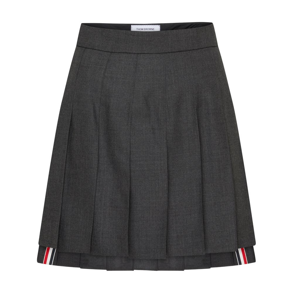 Thom Browne Pleated mini skirt