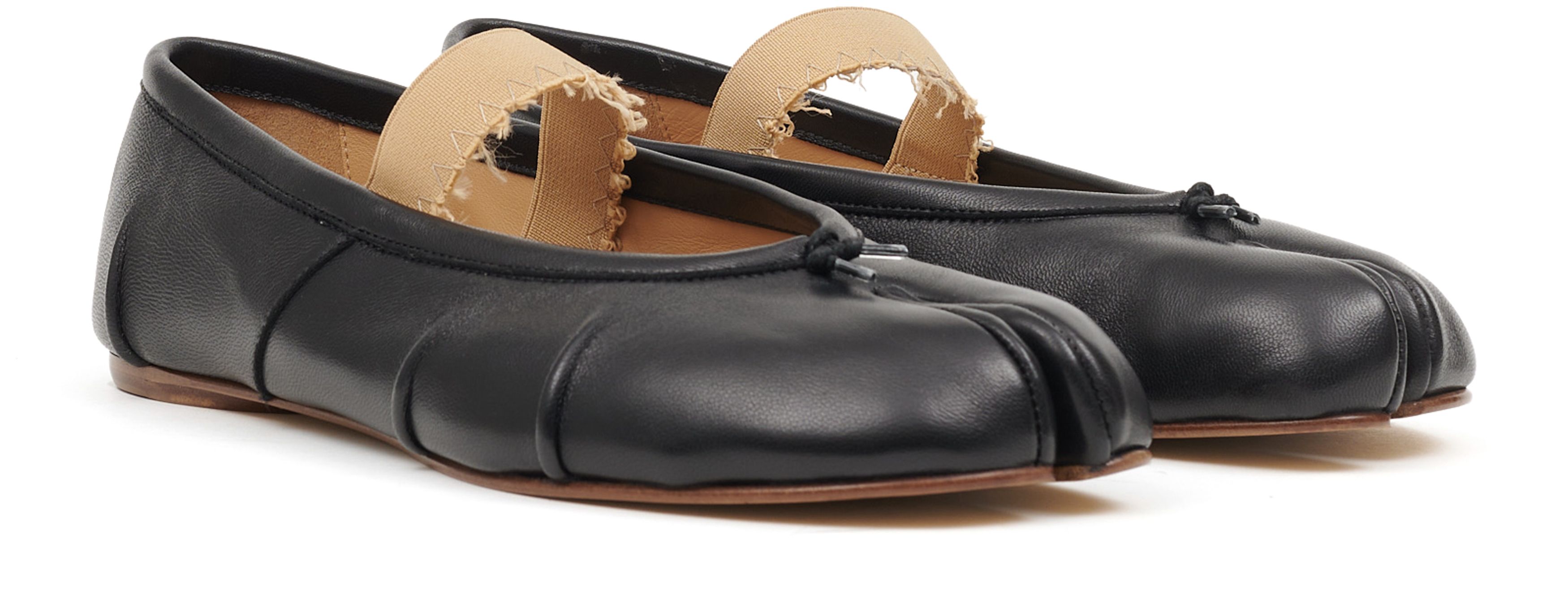 Maison Margiela Tabi ballet flats with elastic bands