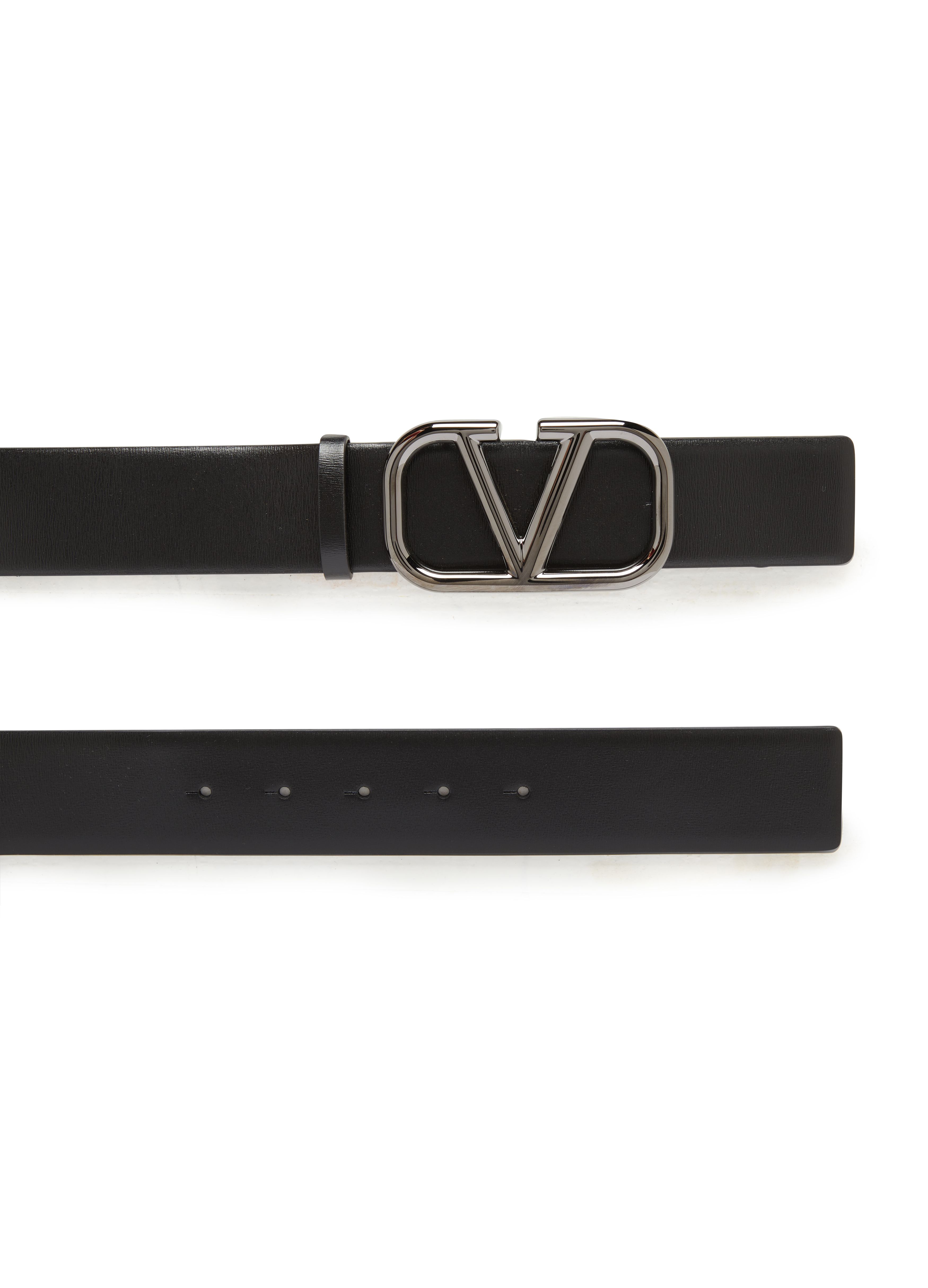 VALENTINO GARAVANI Vlogo Signature buckled belt M. 40