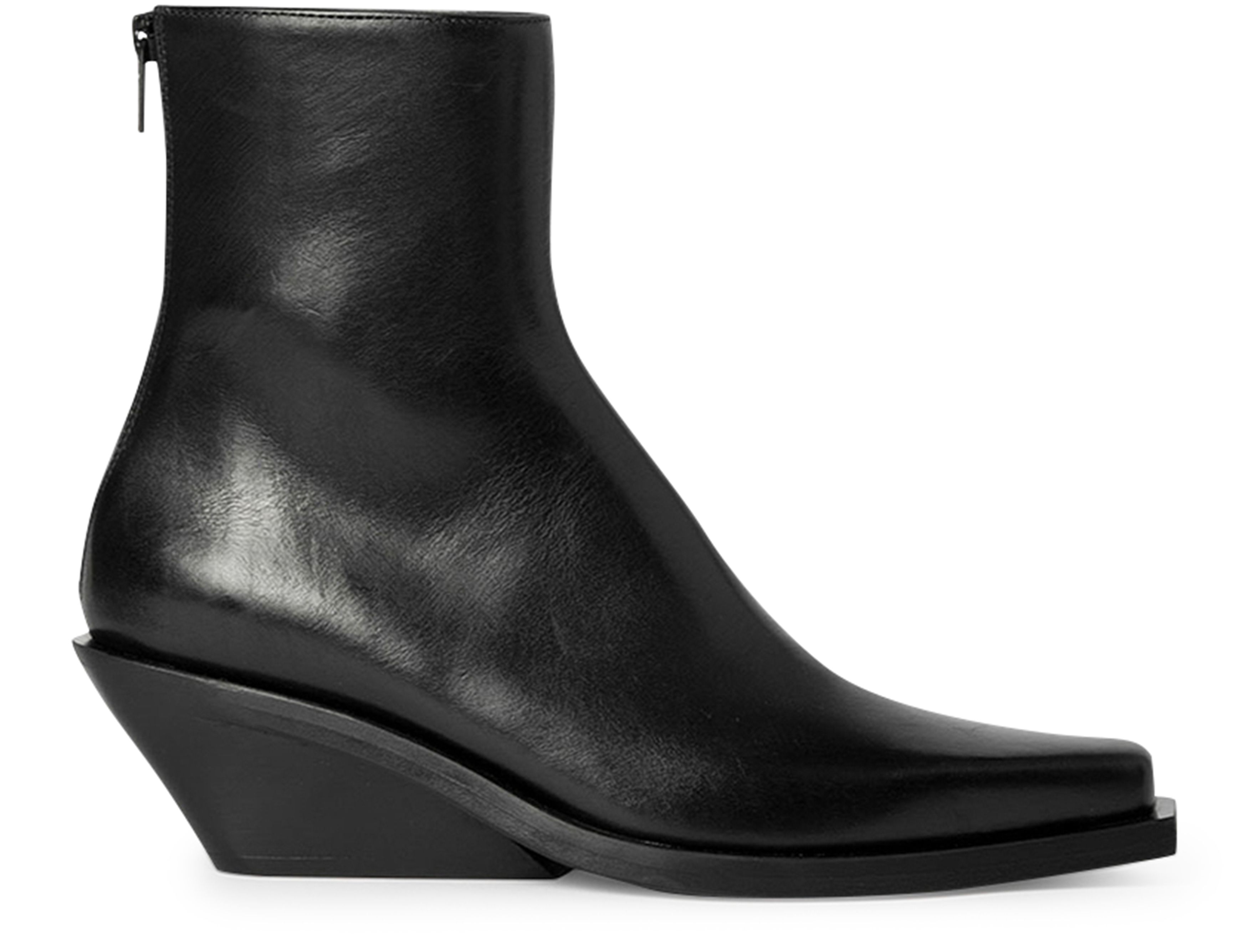 Ann Demeulemeester Rumi cowboy heeled ankle boots