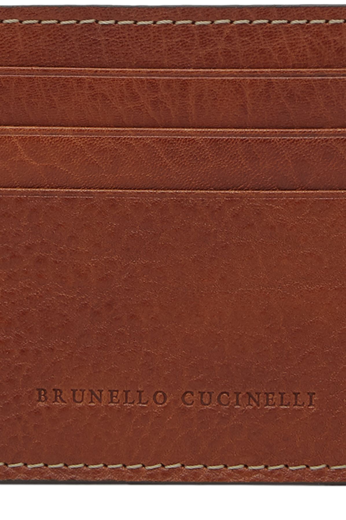 Brunello Cucinelli Calfskin cardholder