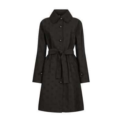 Dolce & Gabbana Quilted jacquard trench coat