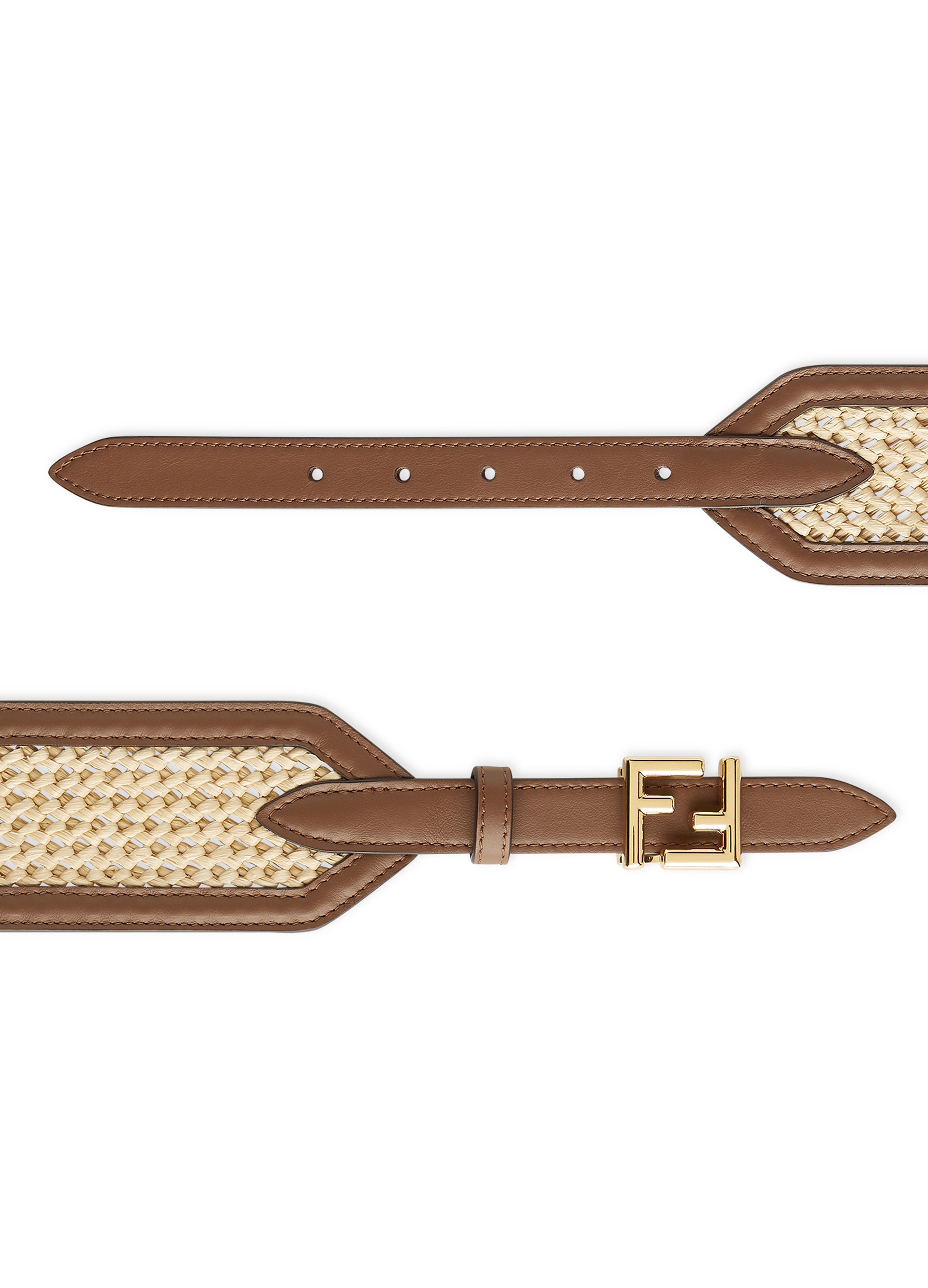 FENDI Wide belt with loop