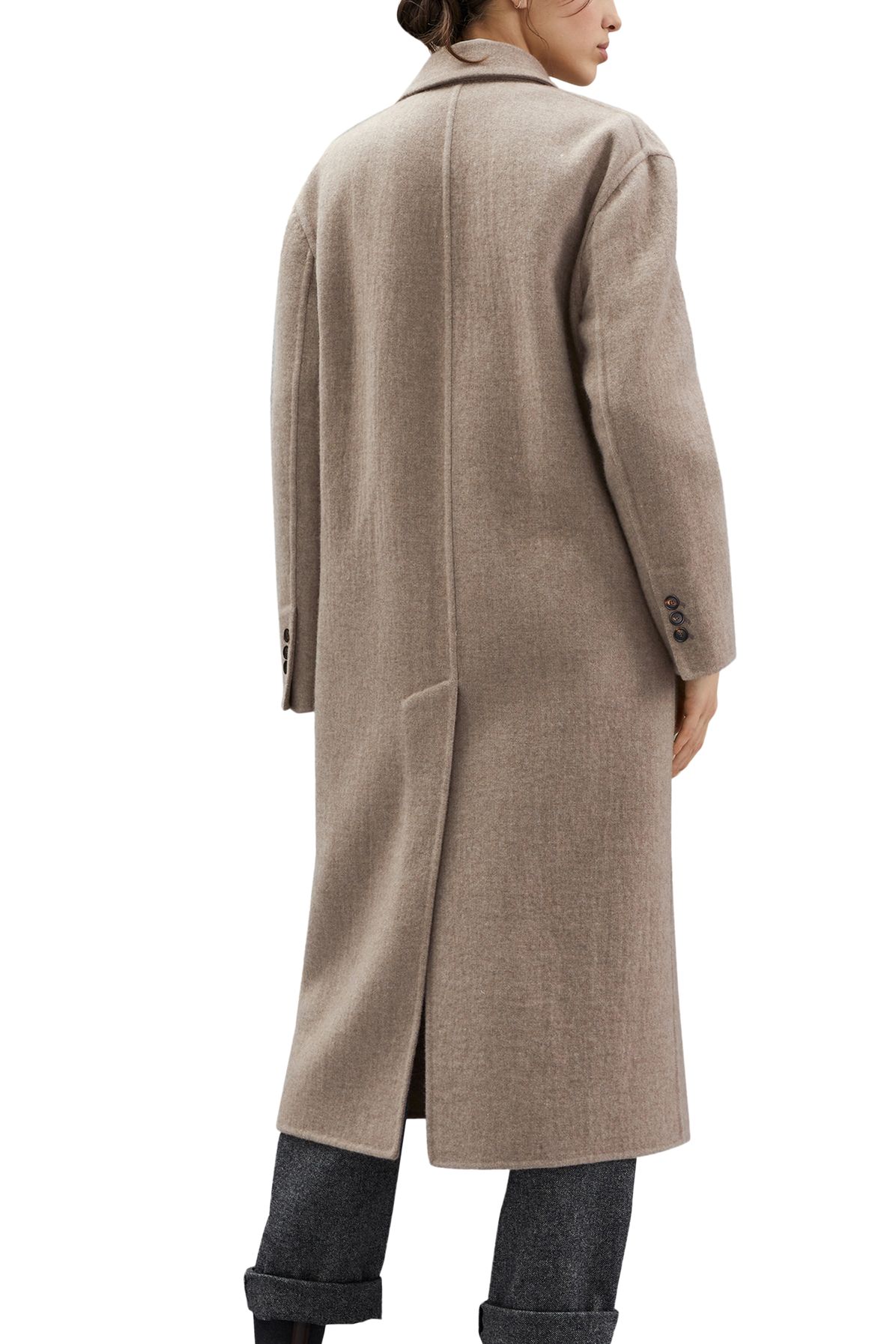 Brunello Cucinelli Double cloth coat