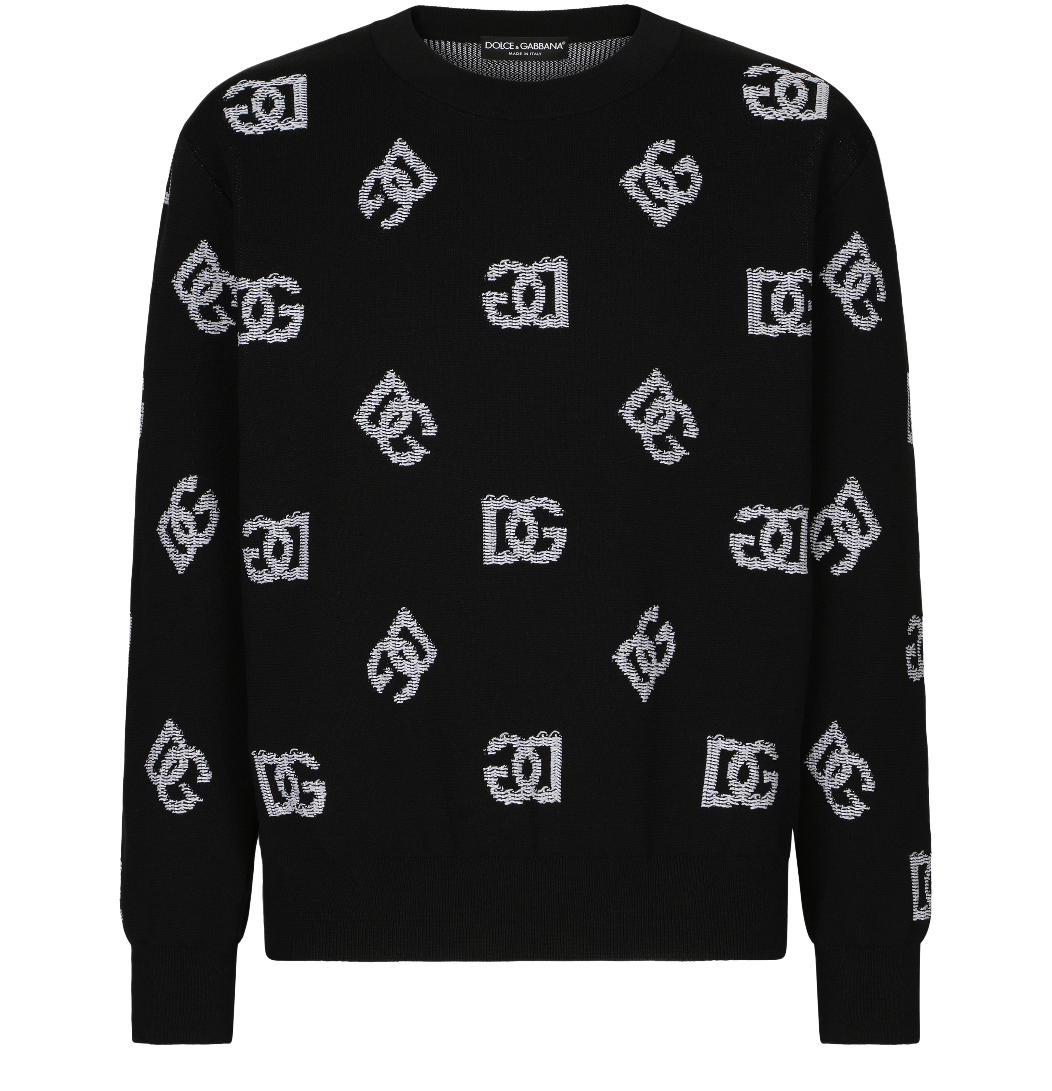 Dolce & Gabbana Technical jacquard sweater