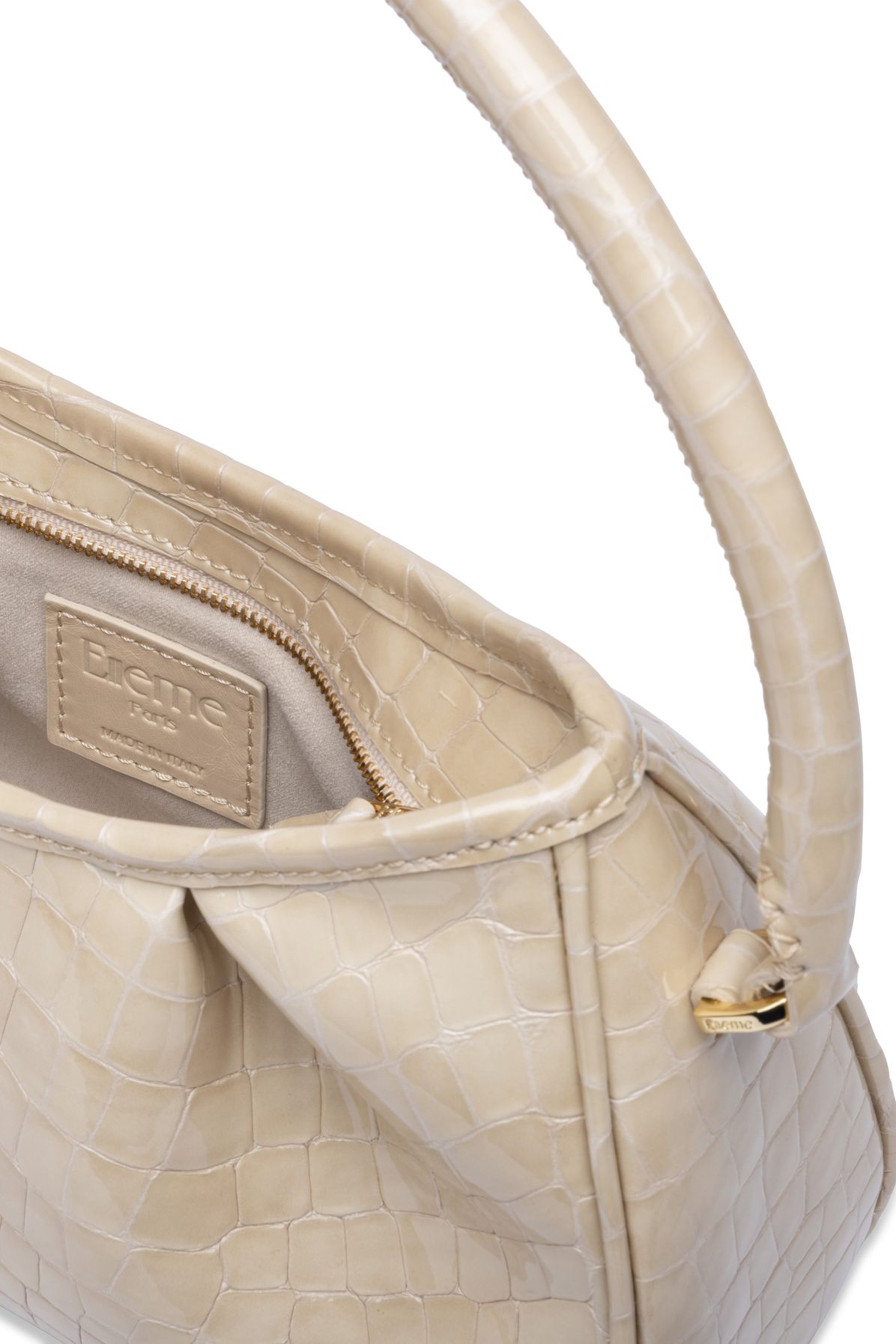 Elleme Dimple Croco Pearl Leather