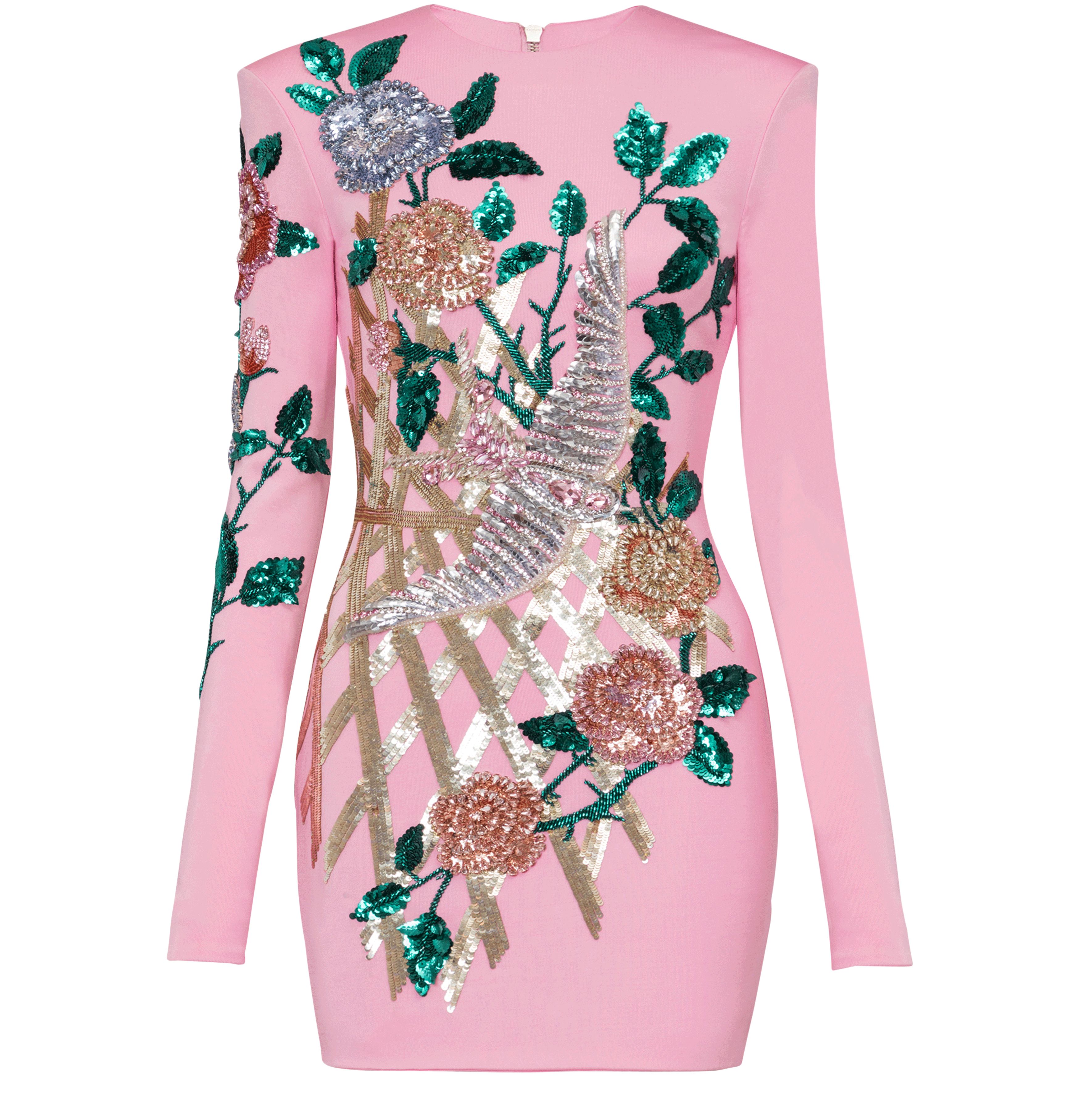 Balmain Embroidered dress