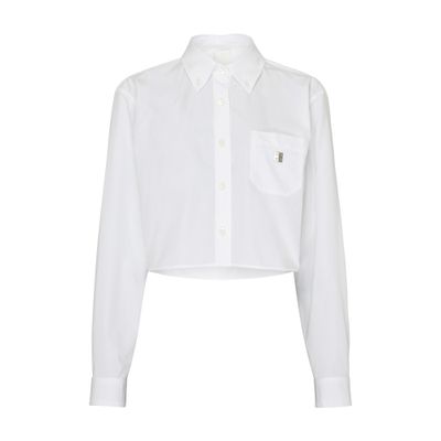 Givenchy 4G cropped shirt