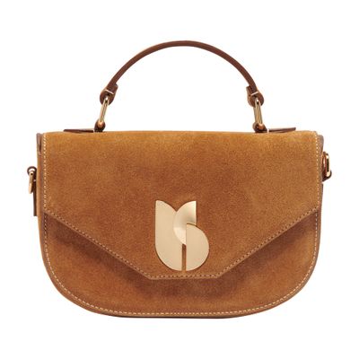  S suede Sign bag