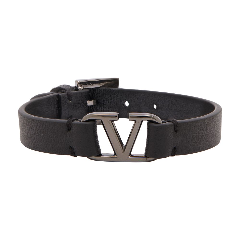 VALENTINO GARAVANI Vlogo Signature leather bracelet