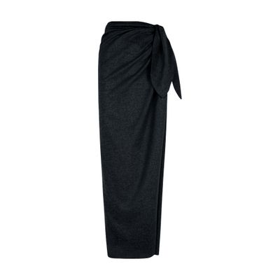 Cortana Lanna skirt in virgin wool and cashmere