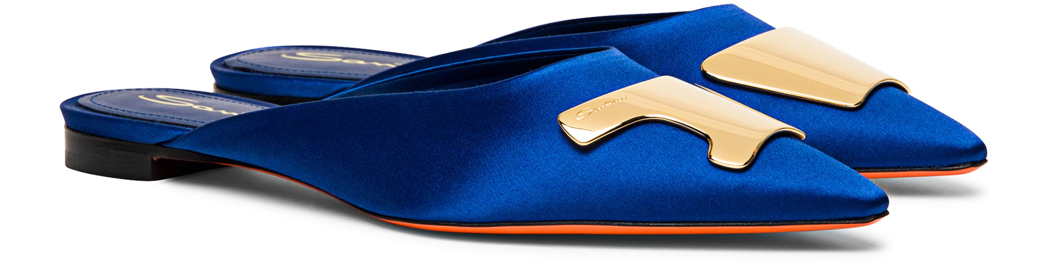 Santoni Satin Santoni Sibille mules