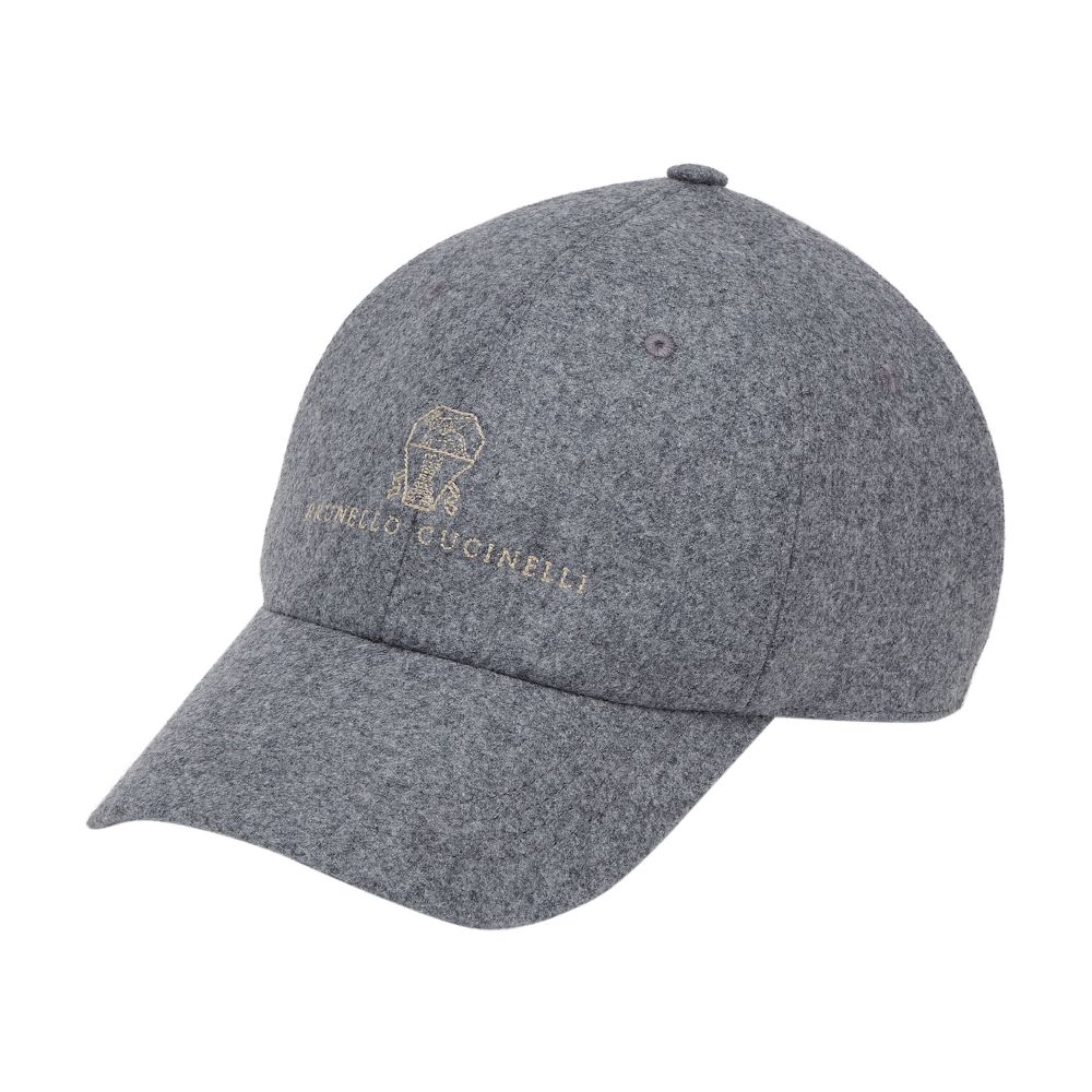 Brunello Cucinelli Baseball cap with embroidery