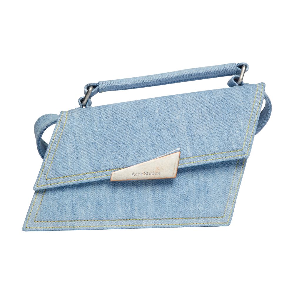 Acne Studios Mini Destroyed Denim Bag