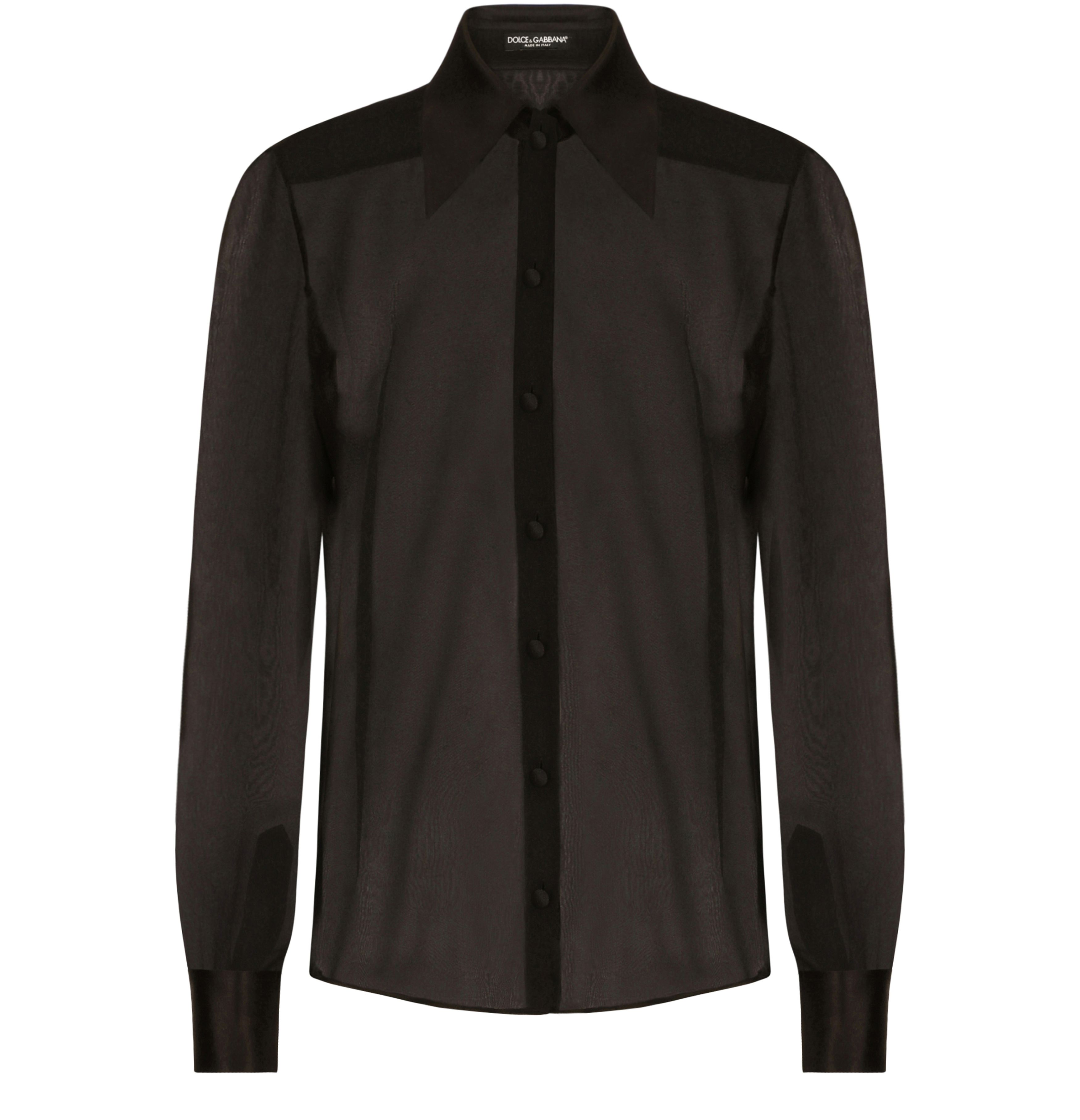 Dolce & Gabbana Silk Chiffon Shirt