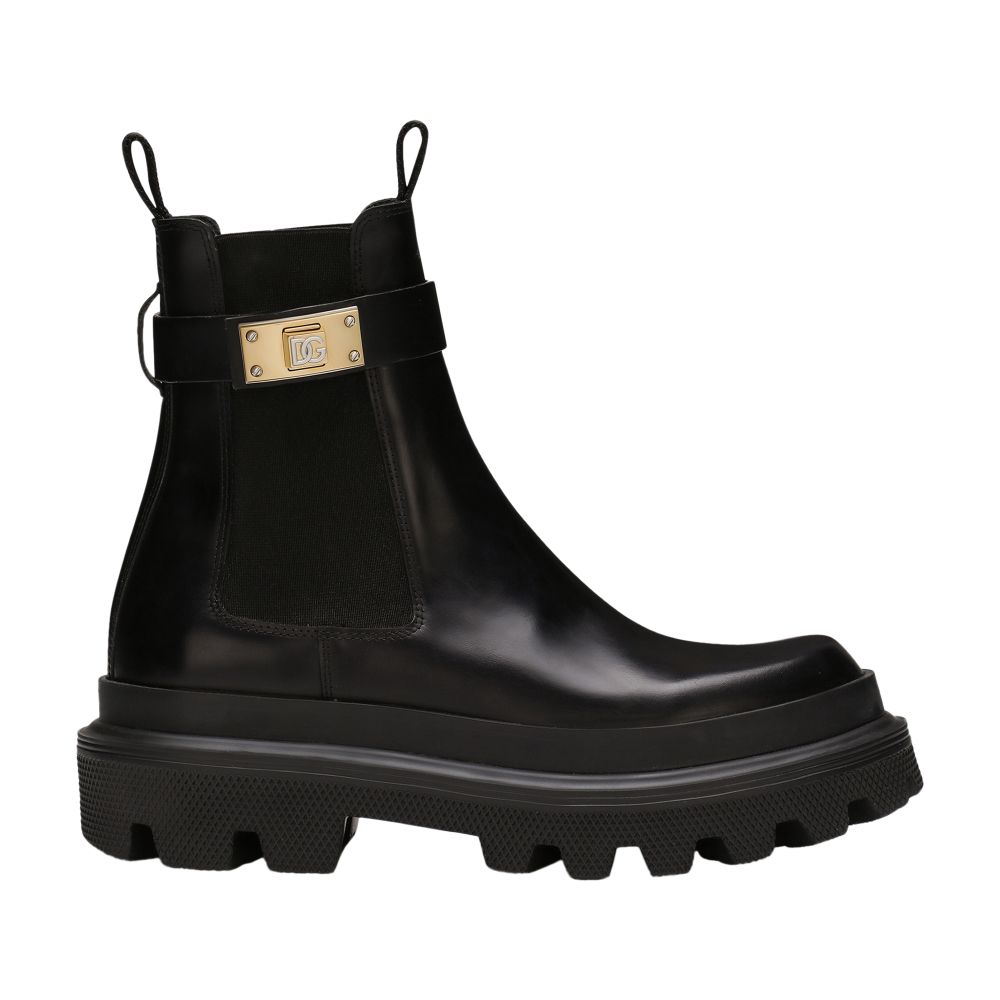 Dolce & Gabbana Calfskin ankle boots