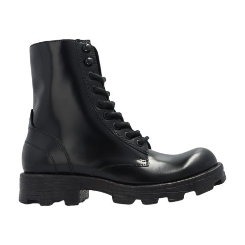 Diesel D-HAMMER leather boots