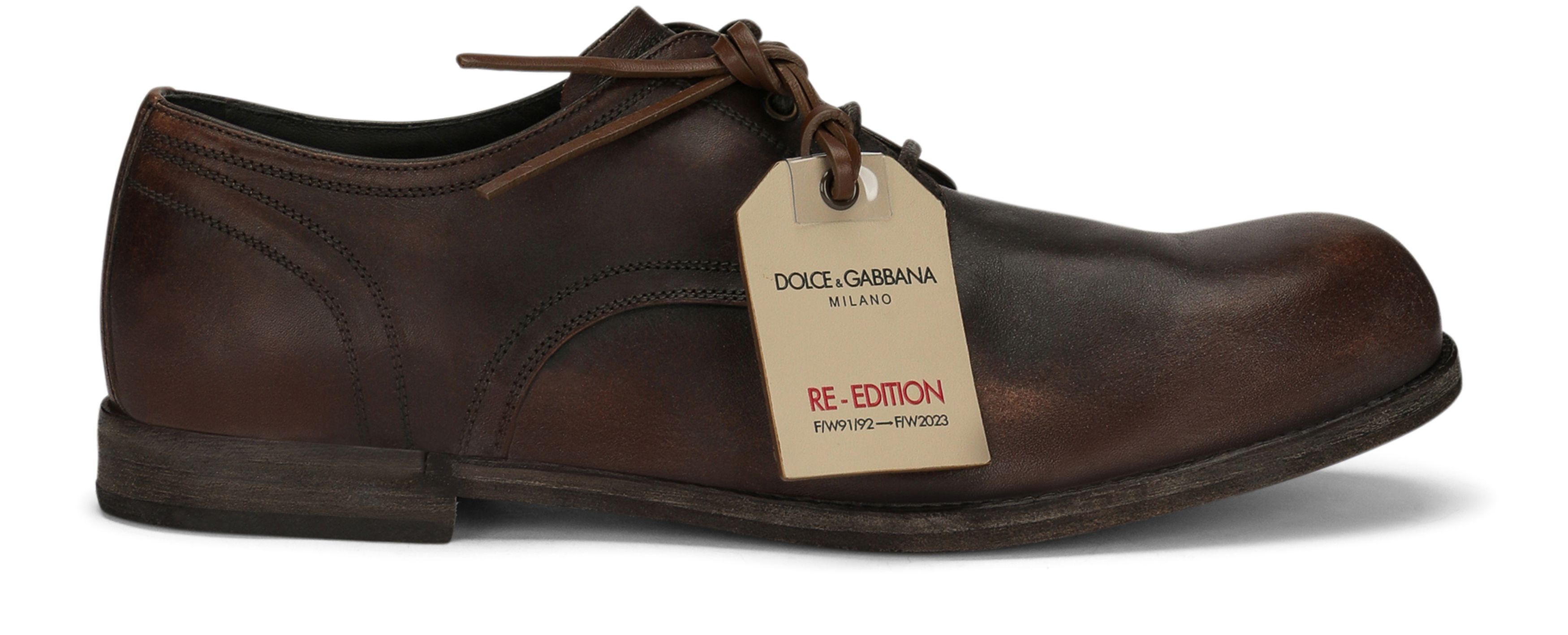 Dolce & Gabbana Leather Derby Shoes