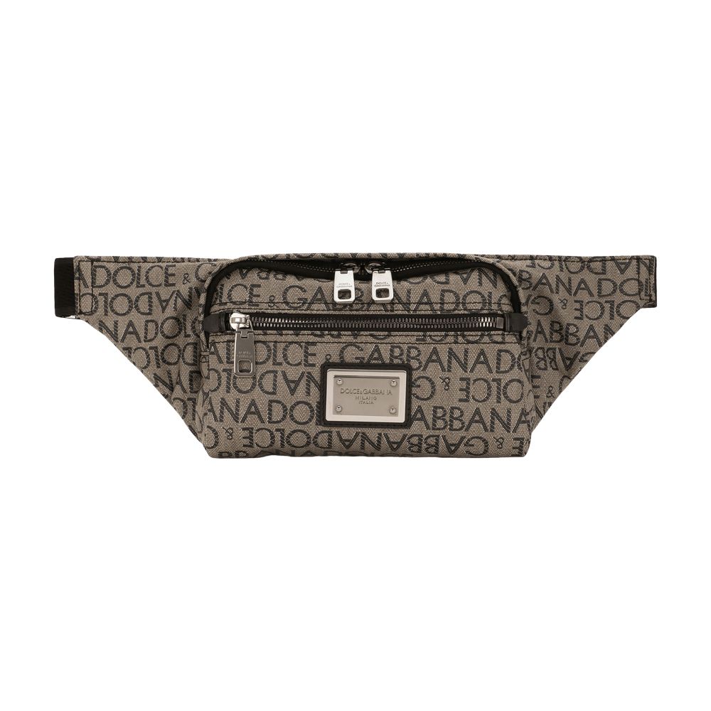 Dolce & Gabbana Small jacquard belt bag