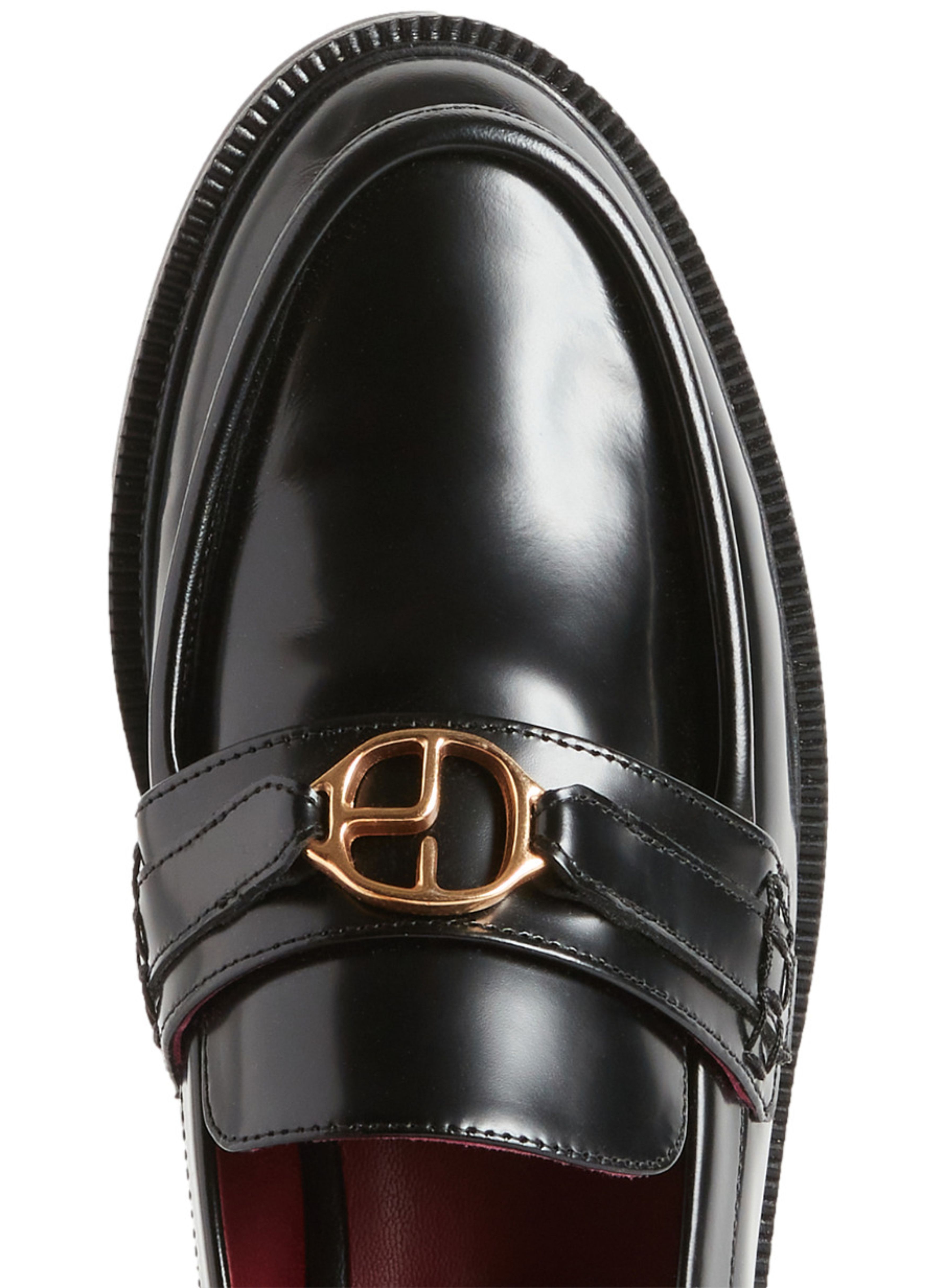  Leather loafers