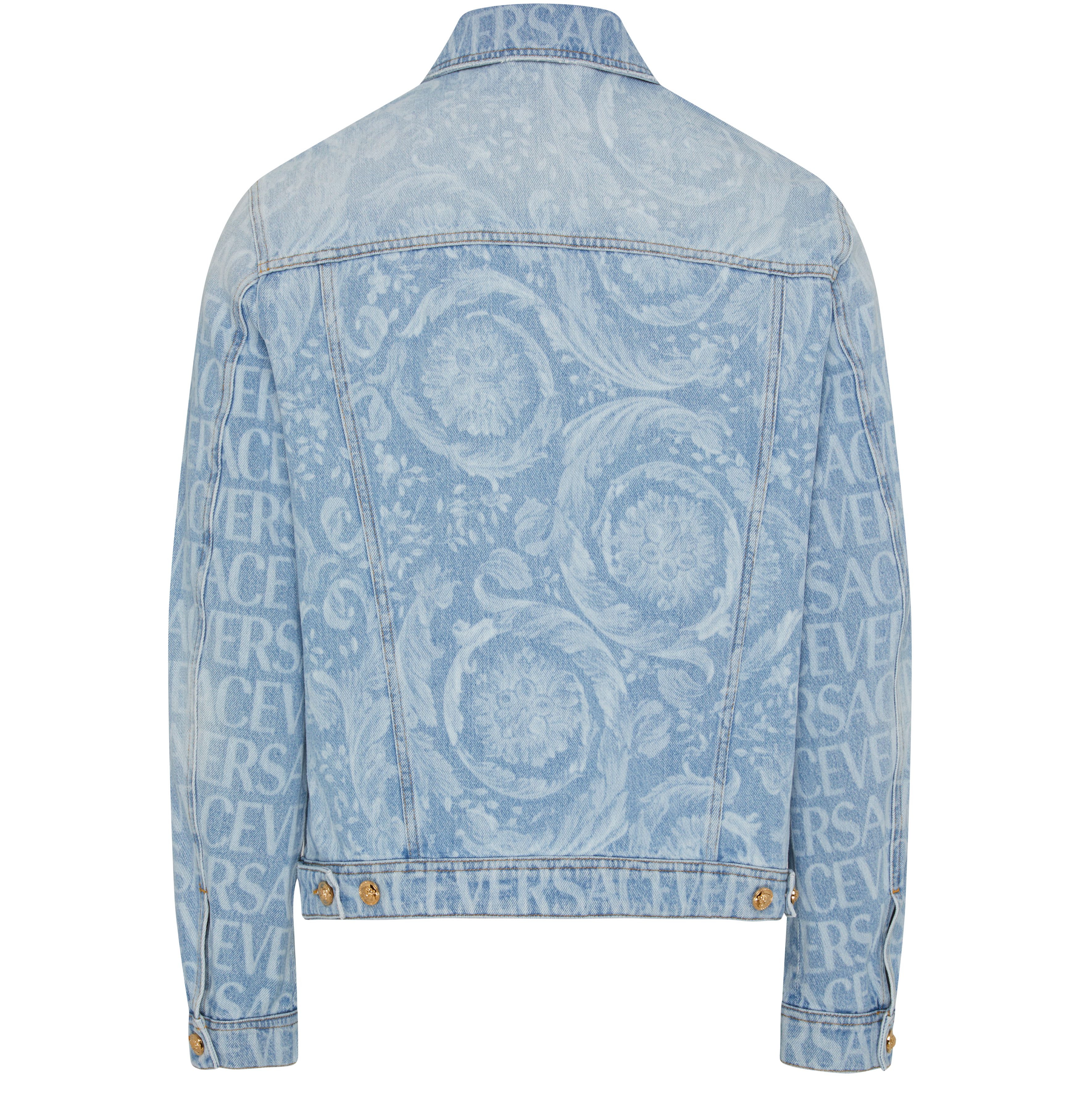 Versace Versace Allover denim jacket