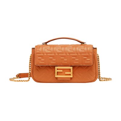 FENDI Midi Baguette Chain Bag