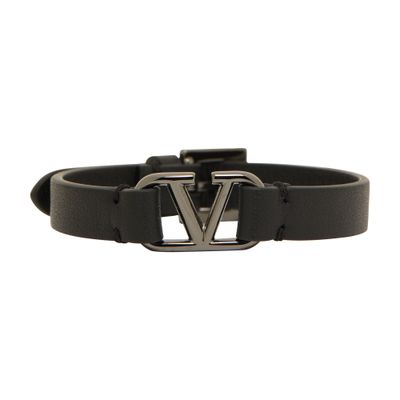 VALENTINO GARAVANI Vlogo Signature leather bracelet