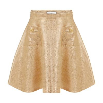 Nina Ricci Mini flared skirt with pockets