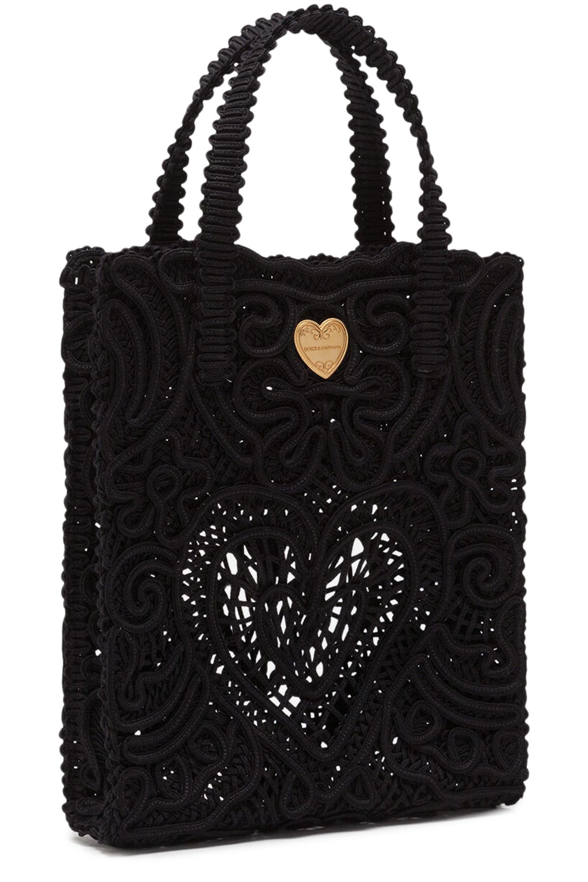 Dolce & Gabbana Small cordonetto lace shopper