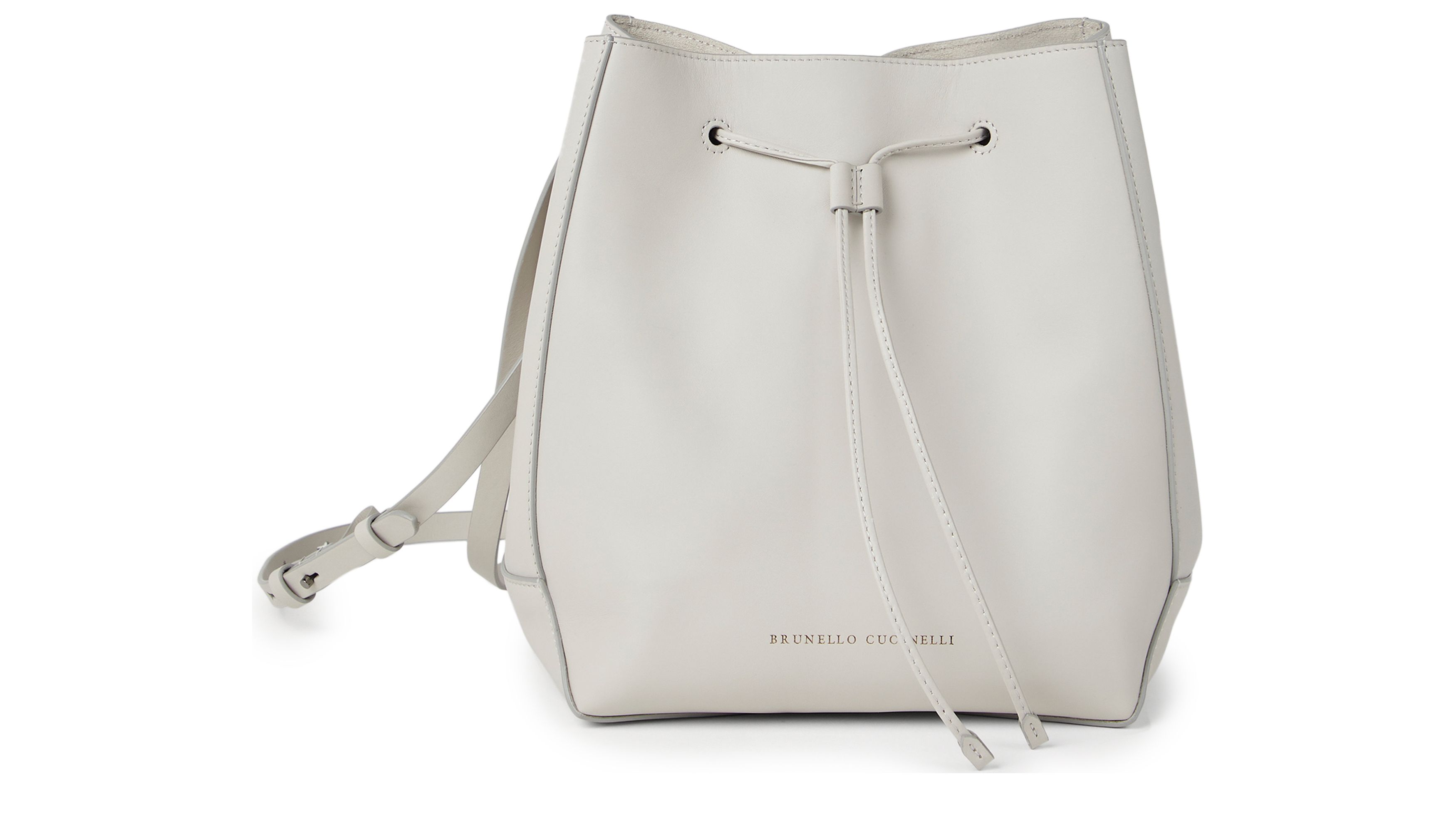 Brunello Cucinelli Leather bucket bag