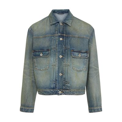 Kenzo Stone bleach trucker jacket