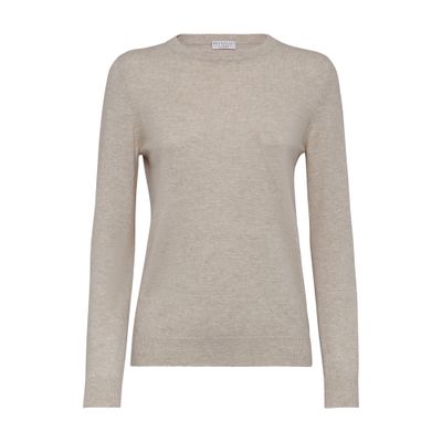 Brunello Cucinelli Sweater with Monile