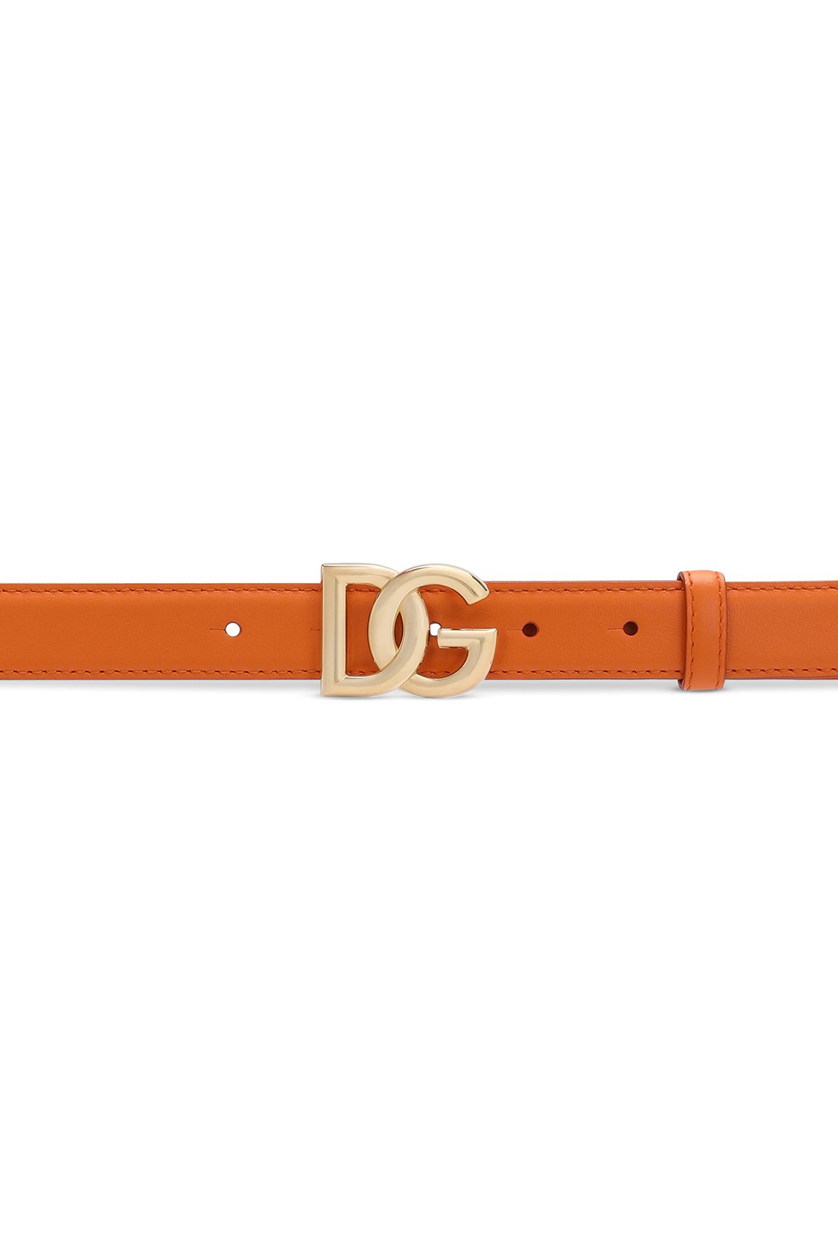 Dolce & Gabbana Calfskin belt with DG logo