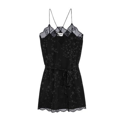 Zadig & Voltaire Ristyz Jac Stars Silk Dress