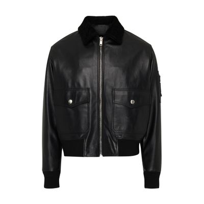 Givenchy Aviator jacket with shearling collar