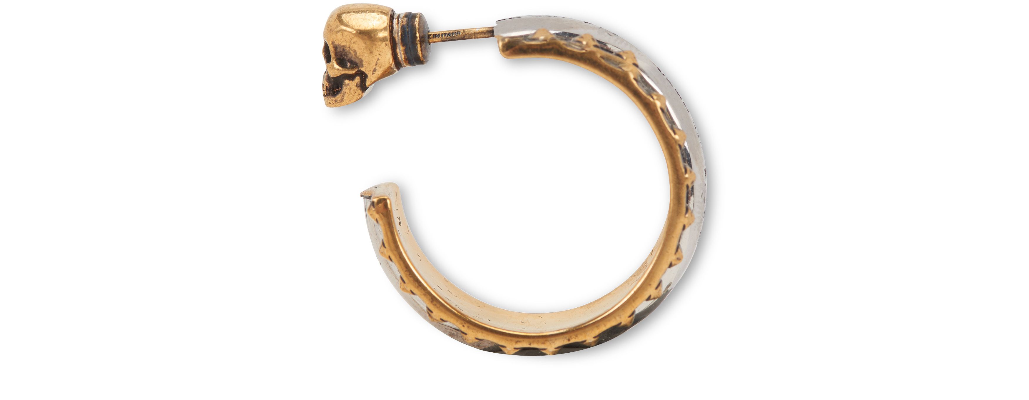 Alexander McQueen Punk mini hoops