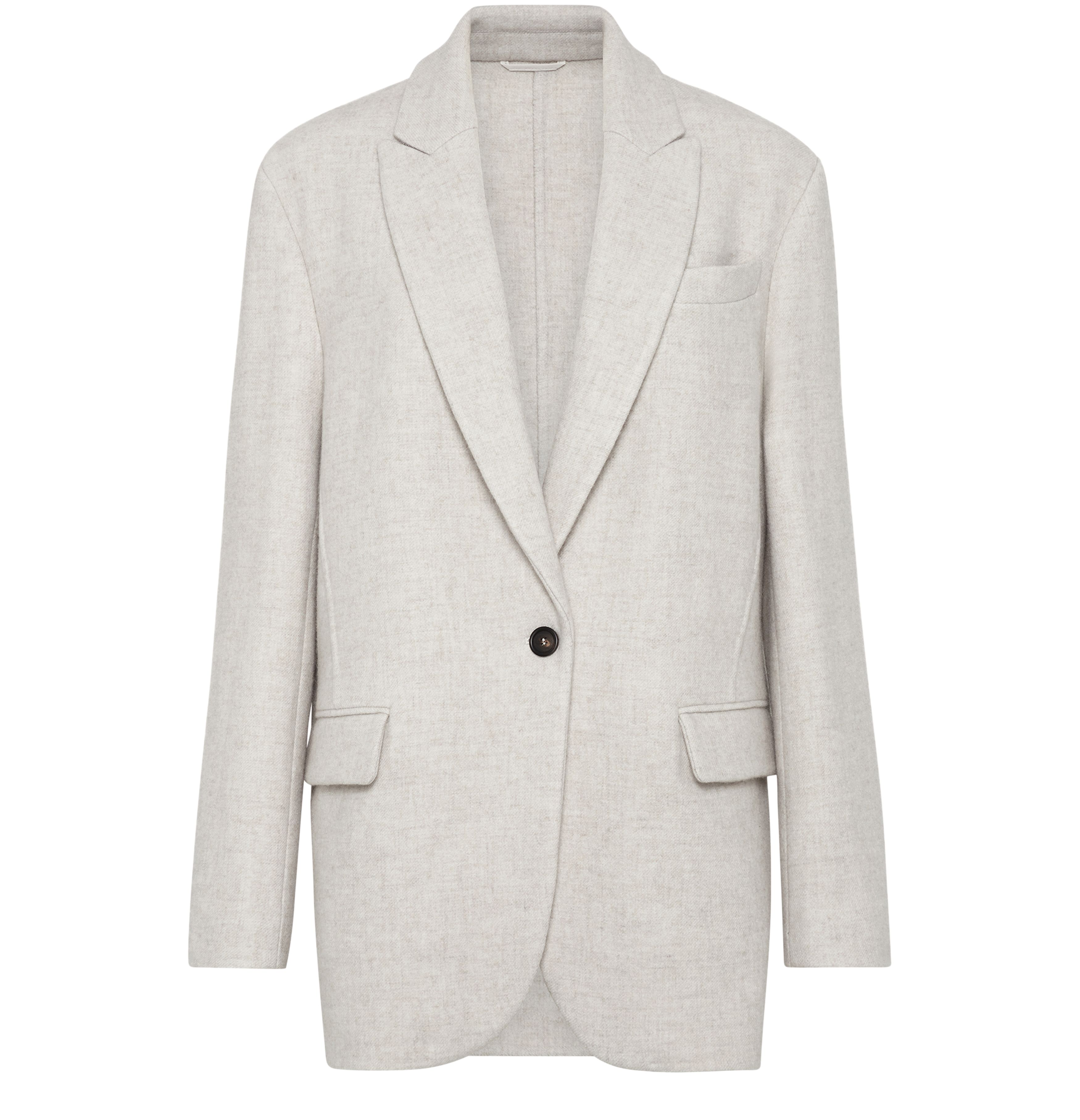 Brunello Cucinelli Cozy double fabric blazer