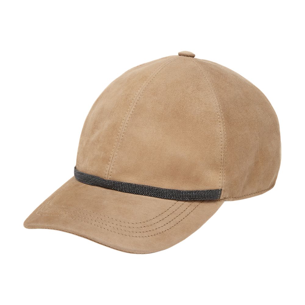 Brunello Cucinelli Suede baseball cap