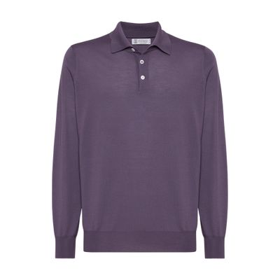 Brunello Cucinelli Polo-style sweater