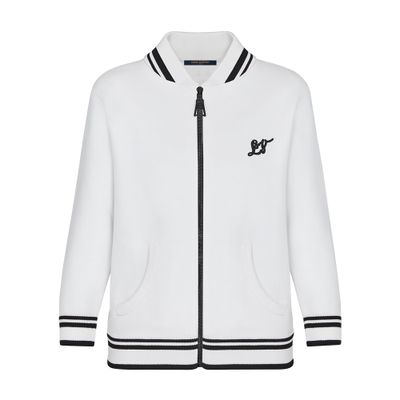  Long-Sleeved Lv Zip Jacket