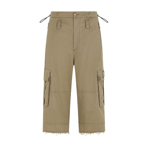 Dolce & Gabbana Gabardine cargo pants with cargo pockets