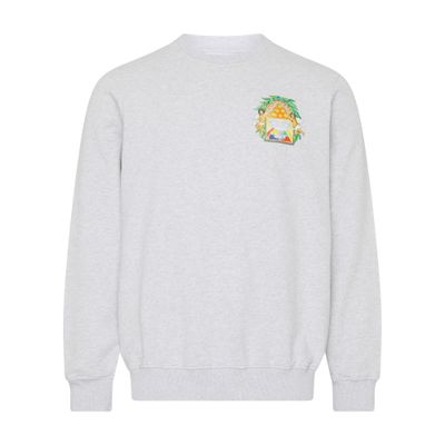 Casablanca Triomphe d'orange sweatshirt