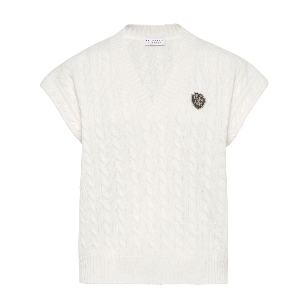 Brunello Cucinelli Knit top with logo