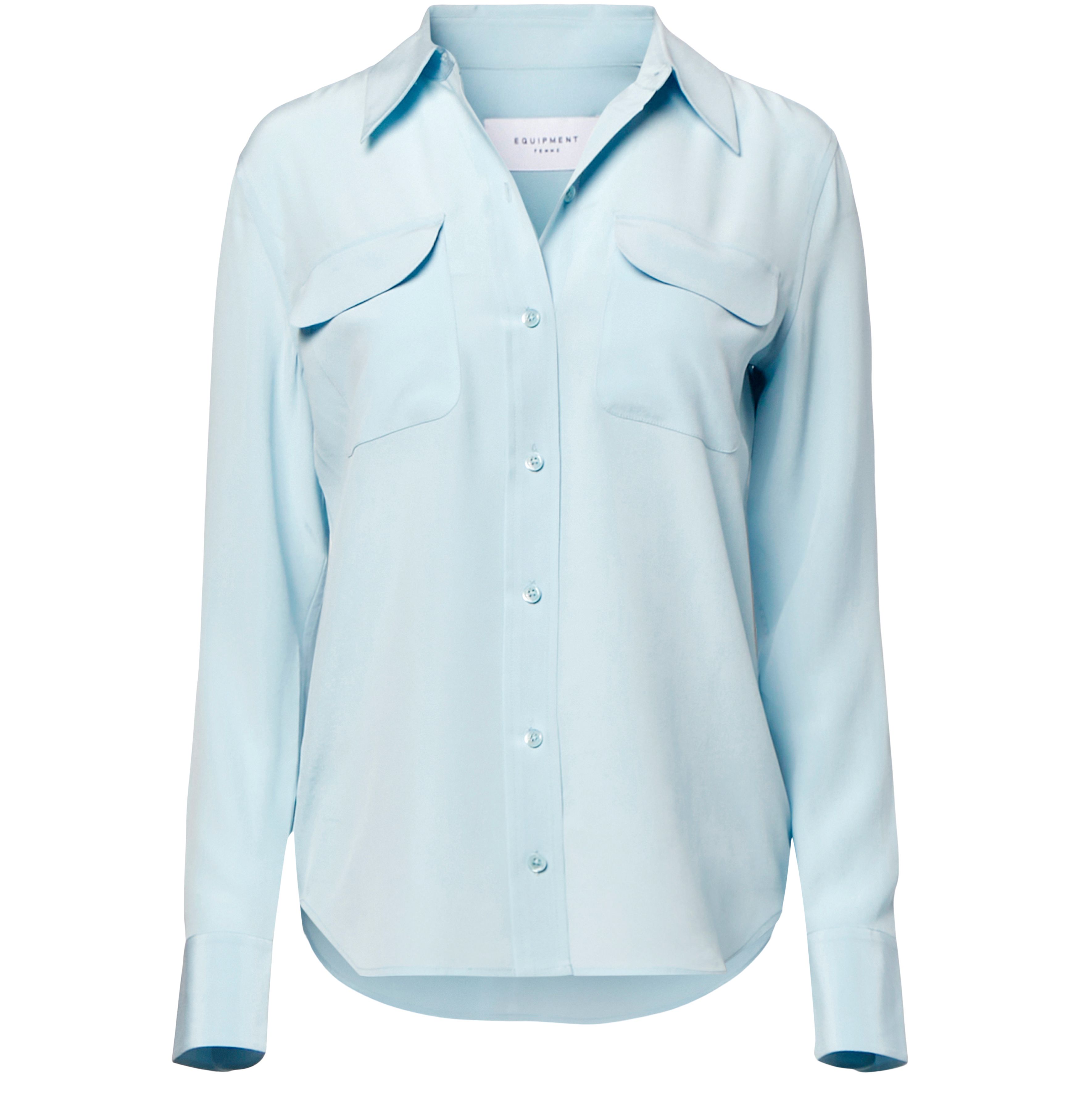 Equipment Signature slim silk shirt