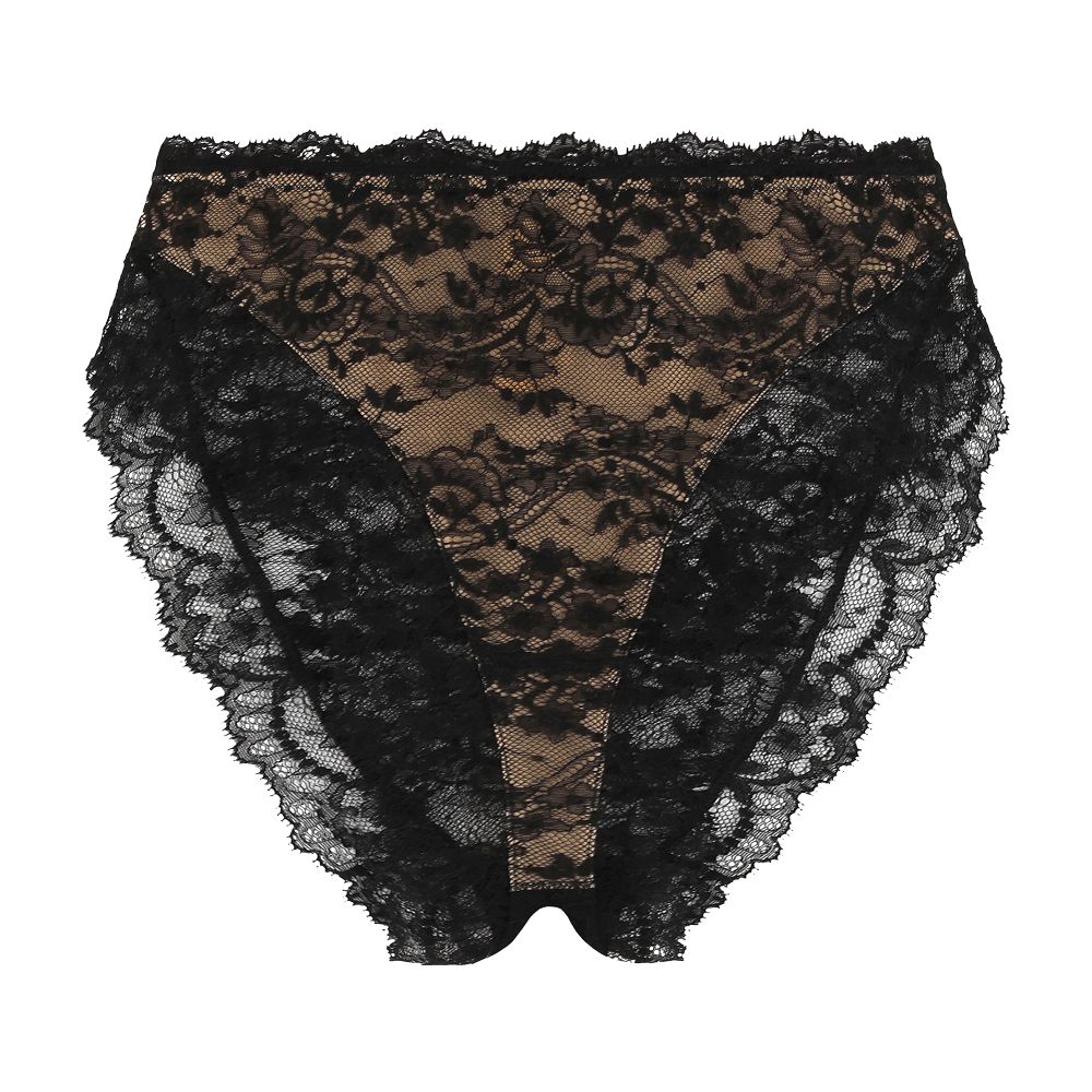 Dolce & Gabbana High-waisted Chantilly lace panties