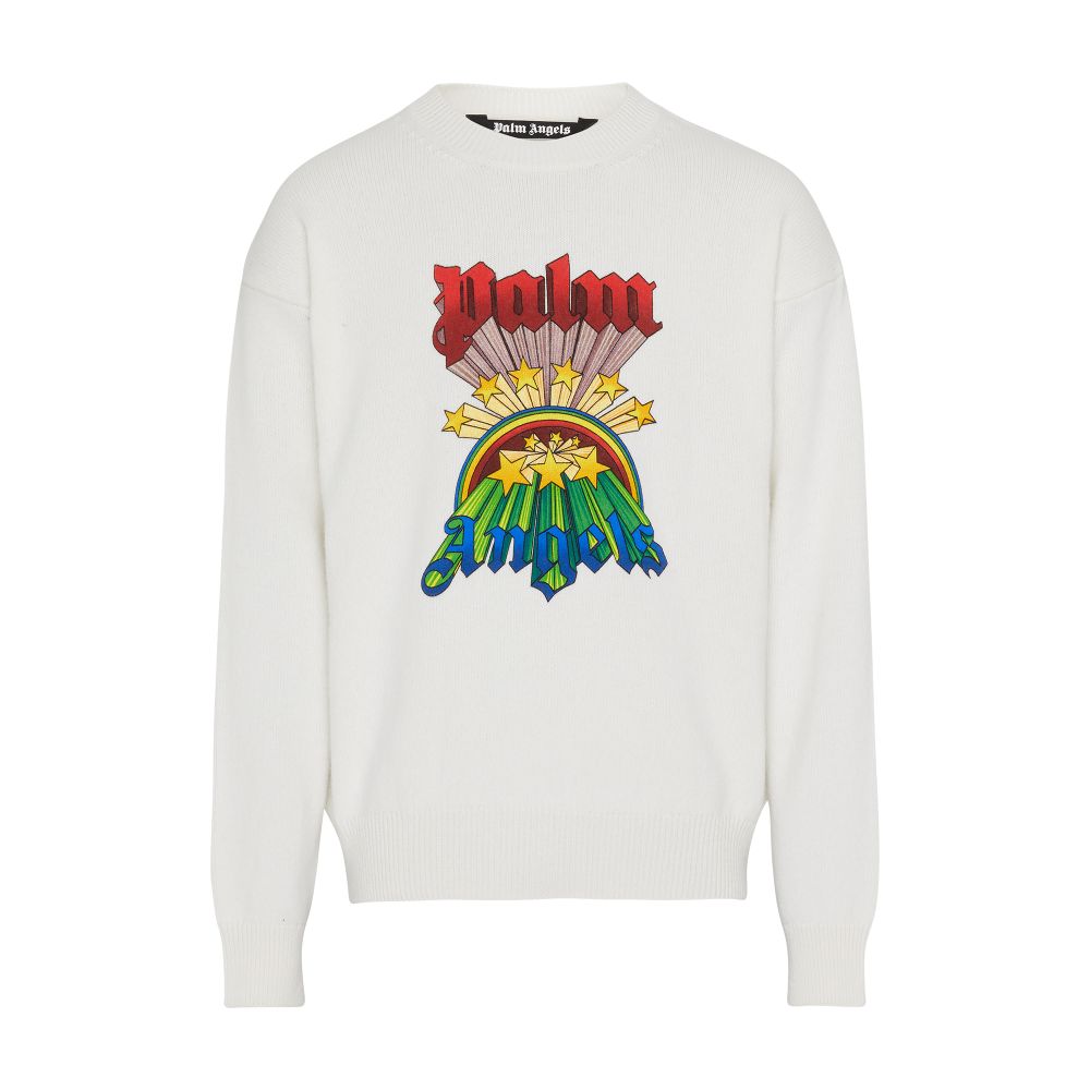 PALM ANGELS Palm Angels Rainbow sweater