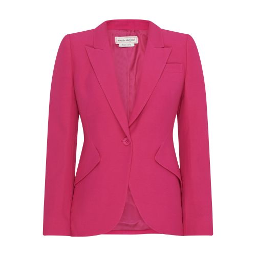 Alexander McQueen Single button blazer