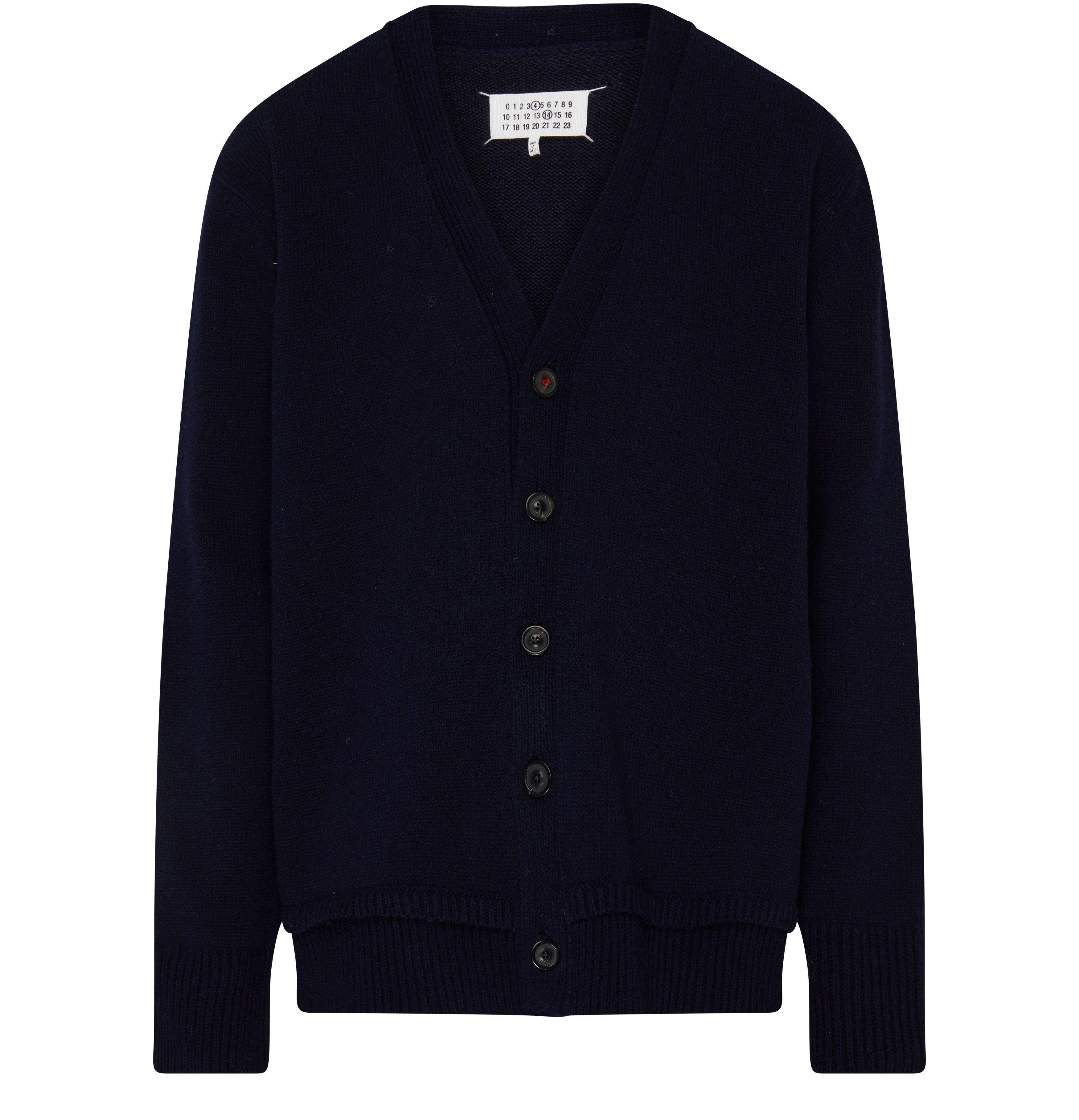 Maison Margiela Elbow patch cardigan