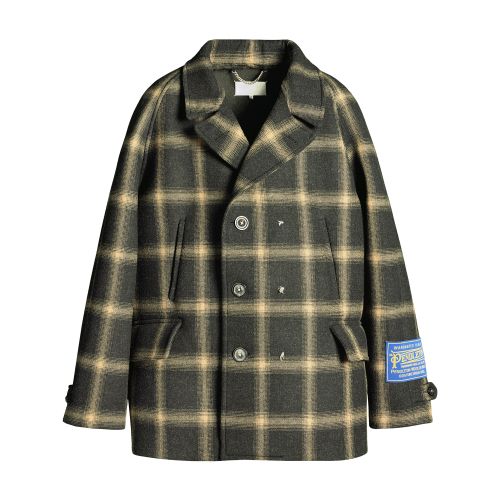 Maison Margiela Pendleton peacoat