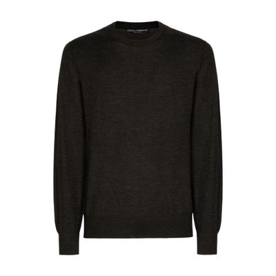 Dolce & Gabbana Extra-Fine Cashmere Crewneck Sweater